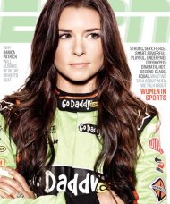 Danica Patrick na capa da 'ESPN Magazine'. (Divulgação)