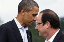 En la imagen, el presidente de EE.UU., Barack Obama, y su homólogo francés, François Hollande. EFE/Archivo
