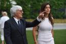 Formula 1 boss Bernie Ecclestone married his wife Fabiana Flosi in 2012