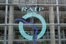 The RATP logo seen at their headquarters in Paris on January 22, 2009
