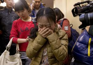 A Chinese relative of passengers aboard a missing Malaysia …