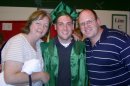 This June 2007 family photo provided by the Weiler/Meyers family shows, Greg Weiler, center with his legal guardians, aunt Joanne Meyers, and uncle Chris Meyers at his high school graduation from Elk Grove High School, in Elk Grove Village, Ill. Wieler who has a a long history of mental illness has been charged with plotting to attack dozens of churches in Oklahoma with home made Molotov cocktails. Weiler's parents both committed suicide, and Weiler has battled drug addiction and 