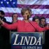 Republican candidate for U.S. Senate Linda McMahon thanks supporters in Stamford, Conn., Tuesday, Nov. 6, 2012. McMahon conceded the race to Democratic opponent Chris Murphy for the Senate seat now held by Joe Lieberman, an independent who's retiring. (AP Photo/Charles Krupa)