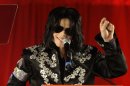 FILE - In this March 5, 2009 file photo, Michael Jackson announces several concerts at the London O2 Arena in July, at a press conference at the London O2 Arena. AEG Live LLC CEO Randy Phillips told a jury on Wednesday June 12, 2013, that he saw Jackson as a forceful businessman who knew what he wanted and who he wanted to work with during preparations for his ill-fated 