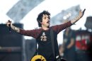 Green Day lead vocalist and guitarist Billie Joe Armstrong performs during the 2012 iHeart Radio Music Festival in Las Vegas