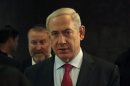Israel's Prime Minister Benjamin Netanyahu arrives for the weekly cabinet meeting in Jerusalem on September 17, 2013