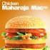 This undated image provided by McDonald’s Corp. shows an item available in it's soon to open vegetarian-only restaurants in India. The company already offers menu items that cater to local tastes, such as the Maharaja Mac, which is a Big Mac except with chicken patties instead of beef. (AP Photo/McDonald's Corp.)