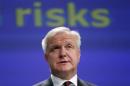 Il commissario europeo agli Affari economici e monetari Olli Rehn