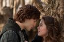 This image released by Relativity Media shows Douglas Booth, left, and Hailee Steinfeld in a scene from "Romeo and Juliet." (AP Photo/Relativity Media, Philippe Antonello)