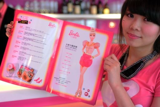 First Barbie-themed restaurant opens in Taiwan