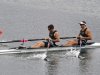 New Zealand's Nathan Cohen and Joseph Sullivan compete in the men's double sculls finals rowing event during the London 2012 Olympic Games at Eton Dorney