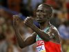 Ezekiel Kemboi of Kenya celebrates winning the men's 3000 metres steeplechase final at the IAAF World Athletics Championships in Daegu