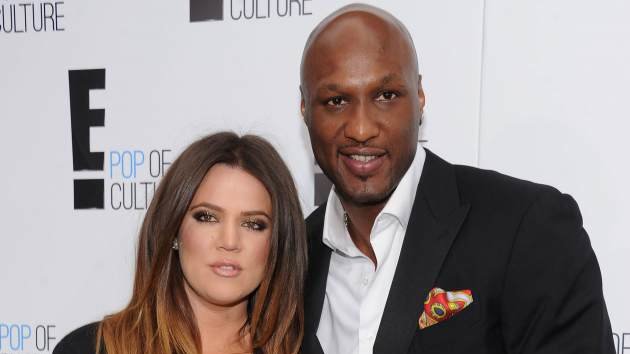 Khloe Kardashian Odom and Lamar Odom of 'Keeping Up With The Kardashians' attend E! 2012 Upfront at NYC Gotham Hall in New York City on April 30, 2012 -- Getty Premium