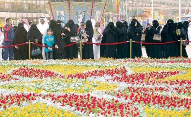 اكبر سجادة زهور في العالم في السعودية 3-jpg_080431