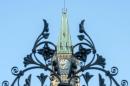 The clock of the Canadian Parliament is viewed on August 16, 2012 in Ottawa, Ontario