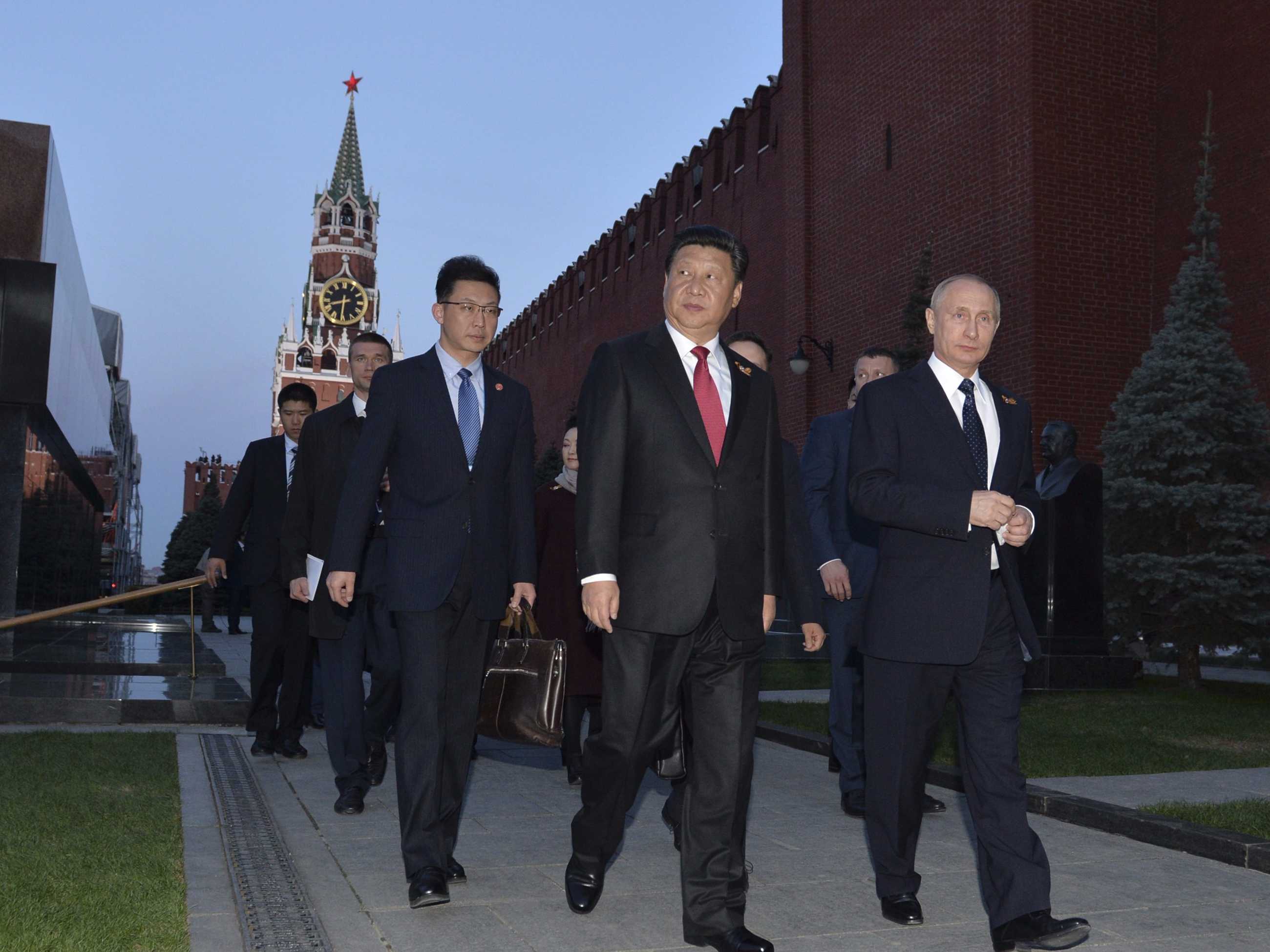 China has taken up Russia's deepest fear