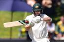 Adam Voges of Australia plays a shot during day three of the first cricket Test match between New Zealand and Australia in Wellington on February 14, 2016
