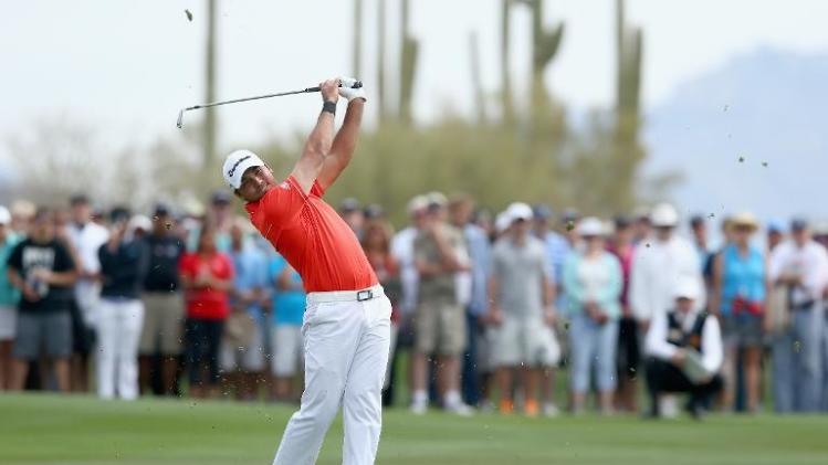 Australia&#39;s Jason Day on the first hole during the World Golf Championships Match Play in Arizona on February 23, 2014