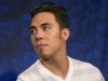 Olympic speed skater Apolo Ohno is seen in New York