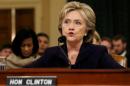 U.S. Democratic presidential candidate Clinton testifies before House Select Committee on Benghazi in Washington
