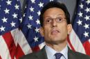 U.S. House Majority Leader Cantor addresses a news conference in Washington