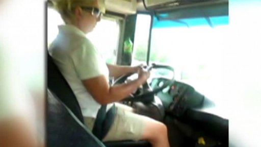 School Bus Driver Suspended After Cellphone Video Shows Her Texting