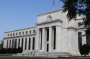 A view shows the Federal Reserve building on the day it is scheduled to release minutes of the Federal Open Market Committee from August 1, 2012, in Washington August 22, 2012