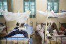 Saldati maliani feriti in una clinica militare a Kati, Mali
