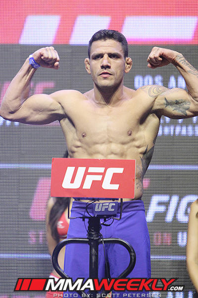 UFC Fight Night 90 Weigh-in Results: Rafael dos Anjos Green Lighted to Face Eddie Alvarez
