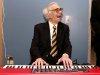 Jazz musician Dave Brubeck plays piano during the California Hall of Fame Induction Ceremony  in Sacramento in this handout photo