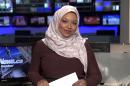 This image made from a video provided by CityNews shows Ginella Massa, a Toronto TV reporter who is believed to be Canada's first anchor to don a Muslim head scarf at one of the city's major news broadcasters. Massa, 29, said Friday, Nov. 25, 2016, that she became Canada's first hijab-wearing television news reporter in 2015 while reporting for CTV News in Kitchener, Ontario, a city west of Toronto. She moved back to Toronto, where she grew up, earlier this year to take a reporting job at CityNews. (CityNews via AP)