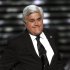 FILE - In this Wednesday, July 13, 2011 file photo, Jay Leno presents the Jimmy V Award for Perseverance at the ESPY Awards  in Los Angeles. Published reports say The Tonight Show has laid off about two dozen workers and host Jay Leno has taken a large pay cut to save the jobs of other staffers, Saturday, Aug. 18, 2012. (AP Photo/Matt Sayles, File)
