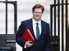 Britain's Chief Secretary to the Treasury Danny Alexander leaves after attending a Cabinet meeting at Number 10 Downing Street in London