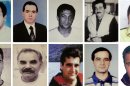 FILE - This combination image of handout pictures released by the federal criminal Police Office ( BKA) shows undated file photos of victims of the far right terror group NSU . top from left: Enver Simsek, Abdurrahim Ozudogru, Suleyman Taskopru, Habil Kilic and police woman Michele Kiesewetter and bottom from left : Mehmet Turgut, Ismail Yasar, Theodorus Boulgarides, Mehmet Kubasik und Halit Yozgat. Beate Zschaepe is alleged to be the last surviving member of the self-styled National Socialist Underground, a German neo-Nazi group accused in the killing of nine businessmen from ethnic minorities and a policewoman between 2000 and 2007. (AP Photo/dpa)