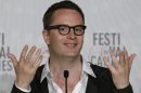 Director Nicolas Winding Refn speaks during a news conference for the film "Only God Forgives" at the 66th Cannes Film Festival