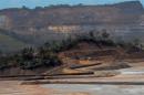 A view of the Samarco mine, owned by Vale SA and BHP Billiton Ltd, in Mariana