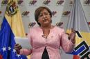 The head of the National Electoral Council (CNE), Tibisay Lucena, said governors would now be elected "at the end of the first half of 2017"