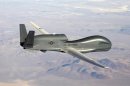 An undated U.S. Air Force handout photo of a RQ-4 Global Hawk unmanned aircraft