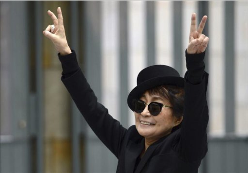 La viuda de John Lennon, Yoko Ono. EFE/Archivo