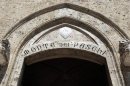 L'ingresso dei Monte dei Paschi di Siena