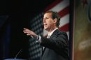Former Republican presidential hopeful Rick Santorum