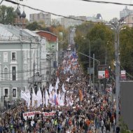 Χιλιάδες Ρώσοι διαδηλώνουν κατά του Πούτιν