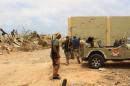 Government of National Accord fighters take part in an operation against Islamic State jihadists in the city of Sirte