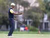 Tiger Woods reacts to missing a putt on the 15th hole during the second round of the Honda Classic golf tournament on Friday, March 1, 2013, in Palm Beach Gardens, Fla. (AP Photo/Wilfredo Lee)