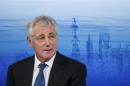 U.S. Defense Secretary Chuck Hagel attends at the annual Munich Security Conference