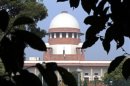 A view of the Indian Supreme Court building is seen in New Delhi