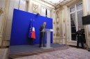 France's PM Ayrault announces accords concerning steelmaker ArcelorMittal and their Florange steelworks in Paris