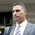 Former Major League baseball pitcher Andy Pettitte leaves the Federal Court in Washington, Wednesday, May 2, 2012, after testifying in Roger Clemens; trial. Pettitte acknowledged under cross-examination Wednesday that he might have misunderstood Roger Clemens when Pettitte said he heard his former teammate say he used human growth hormone. (AP Photo/Haraz N. Ghanbari)