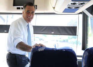 Romney to kick off battleground state bus tour | The Ticket - Yahoo ...
