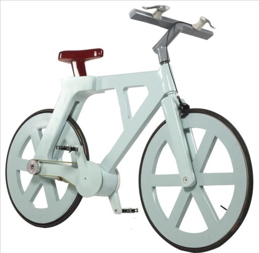 La bicicleta de cartón, el último grito en transporte ecológico